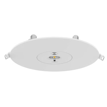 luminaire encastré blanc led flexible moderne minimaliste fixation métal argenté