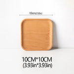 assiettes bois naturel assiettes minimalistes rustiques grain bois 15x15cm 13x25cm