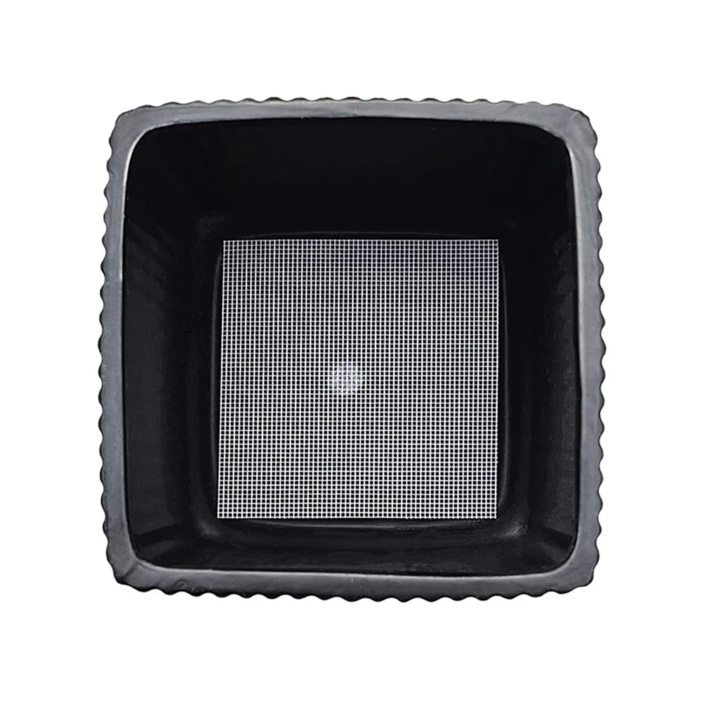 grille filtrante blanche maille fine adhésive pratique plantes 5cm 7.5cm 10cm pack20pc