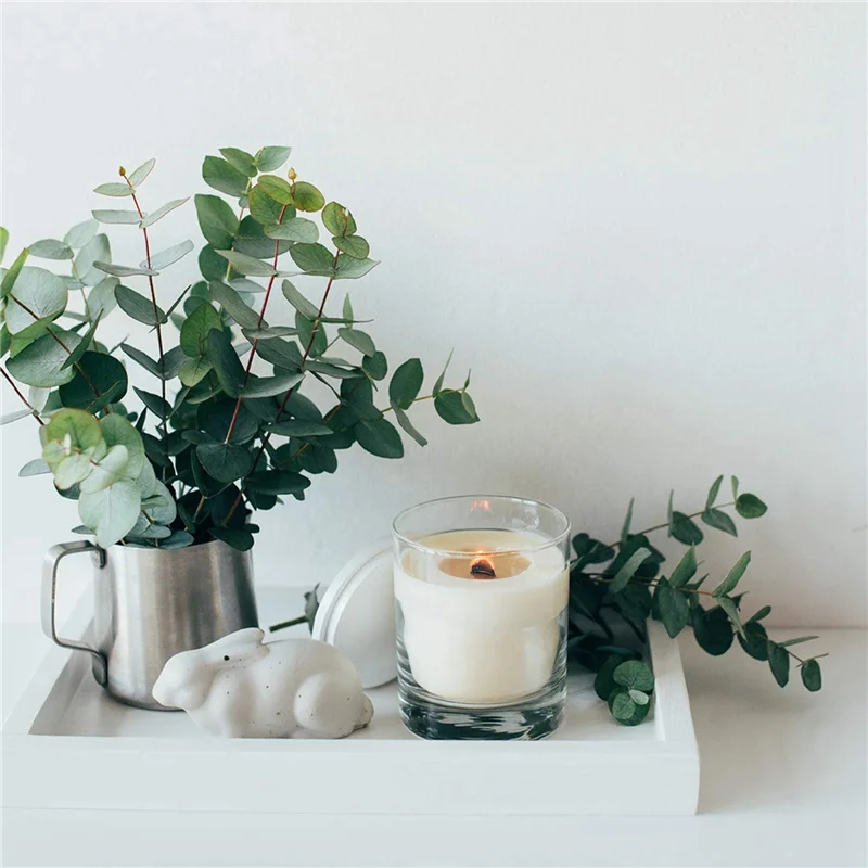 autocollants mèches bougie blanc jaune résistants chaleur facile diy fabrication minimaliste