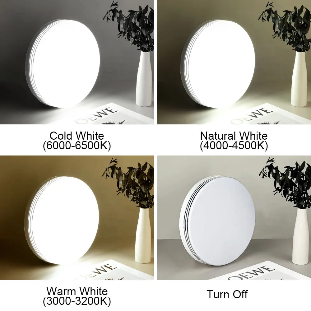 plafonnier led moderne blanc économique facile.surface encastrée interrupteur tactileflux lumineux 249 2000w