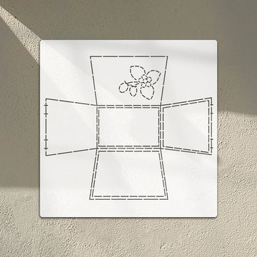 panier rectangulaire rustique motifs carreaux rayures texturé rose beige violet vert blanc