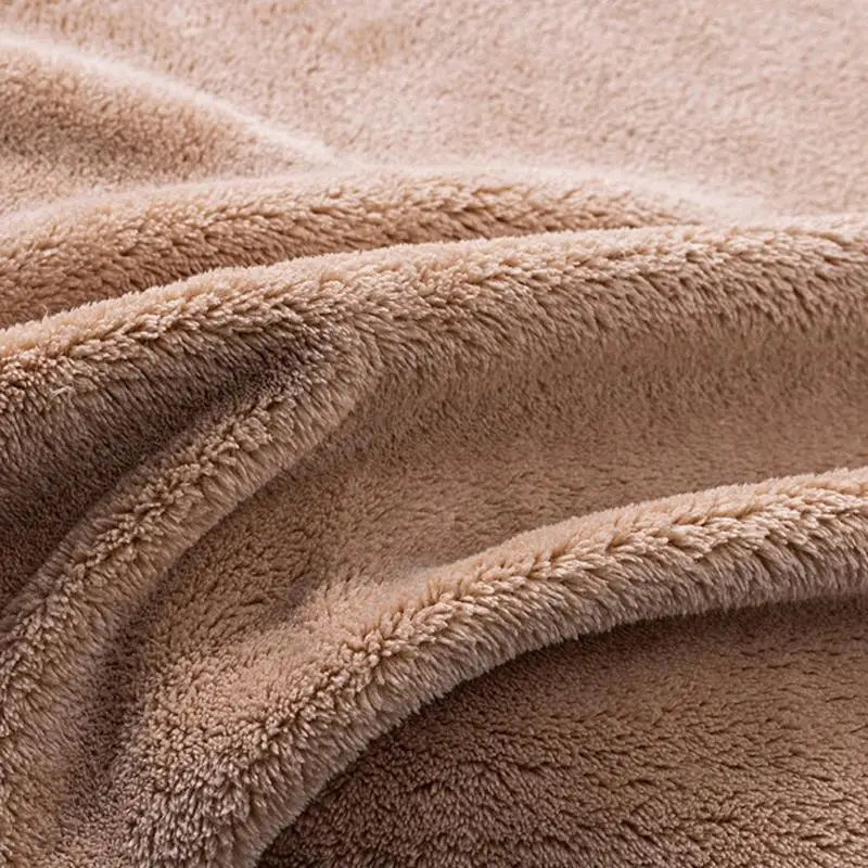 couverture bébé doublure fourrure serviette bain poncho enfant beige rose bleu marine moderne