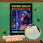 puzzle coloriage numero pixel art moderne multicolore instructions incluses 24 feuilles numérotées