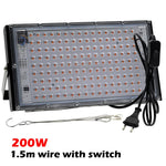 lampe croissance led full spectrum 50w 100w 200w 300w noir clips moderne
