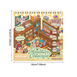 livre stickers miniatures magasins multicolore dessin animé adhésifs collection décompression amusants CREATiVE