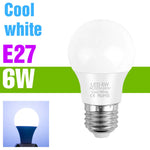 ampoule led 2800k 6500k e27 moderne blanc chaud froid opacité mat 20000h