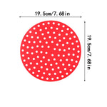 grilles cuisson silicone points blancs moderne rouge noir antiadhésive grande petite taille