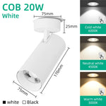 projecteur led pliable moderne noir blanc réglable surface salon chambre