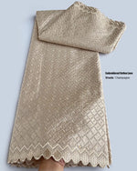 serviette coton dentelle rayures fines bleu clair blanc beige marron classique haute qualité écologique