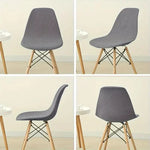 housse chaise extensible tissu motifs géométriques moderne vert gris noir festive mariage banquet