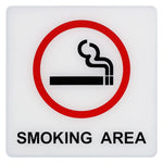 signalisation murale adhésive symbole interdiction cigarette parking caméra personne déchets no smoking