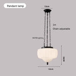 lampe suspendue moderne blanc noir texture pointillisme chaînes facile chambre salon