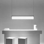 pendentif led acrylique blanc moderne minimaliste couleurs réglable 4000k 3000k 6000k