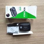 torche lampe noire led rechargeable sensor clips moderne compact usb