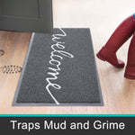 Tapis d'entrée en PVC résistant aux intempéries