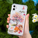 autocollants transparents fleurs colorées arbre feuilles vertes scrapbooking journal intime 10 pièces multicolore
