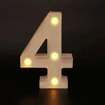 lettres lumineuses blanches rondes veilleuse deco vintage brillantes maison anniversaire noel cœur