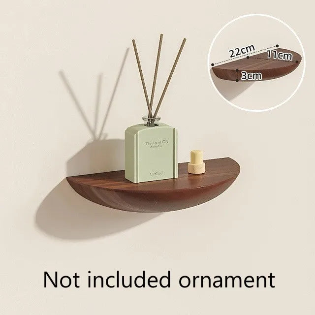 étagère murale bois naturel moderne étagère salle bains étagère salon rangement respectueux environnement minimaliste