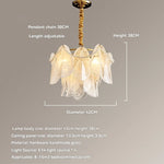 lustre led blanc doré feuillagé classique baroque translucide cristaux salon chambre