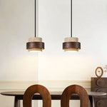 Lampes suspendues modernes lumières marron foncé texture granuleuse semi translucides chambre salon