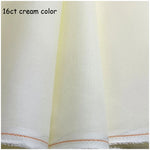 tissu aidă coton crème solide moderne 100x150cm 200x150cm 300x150cm 500x150cm qualité supérieure