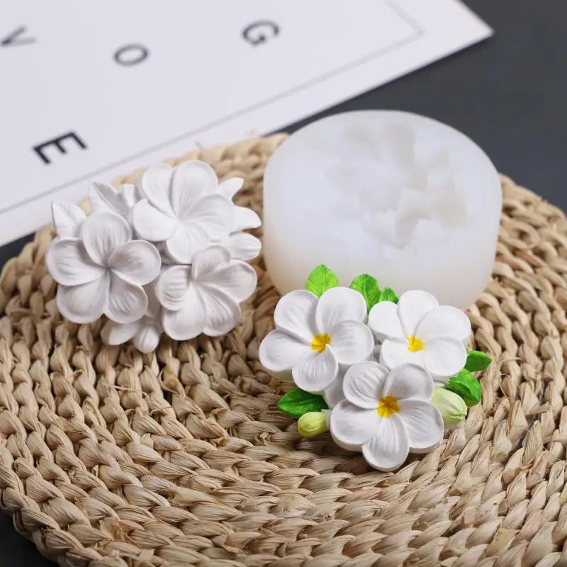 moule silicone gateau deco fleur cupcake gelée bonbons chocolat floral multicolore transparent