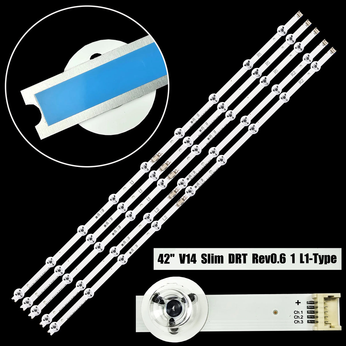 bande lumineuse led blanc bleu connecteur électrique moderne cem 94v opacité lisse