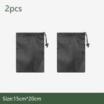 sacs rangement polyester nylon modernes pratiques noirs rouges cordelettes camping voyageextérieur