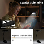lampe rechargeable clip noir flexible modernes 3000k 4500k 6000k led usb