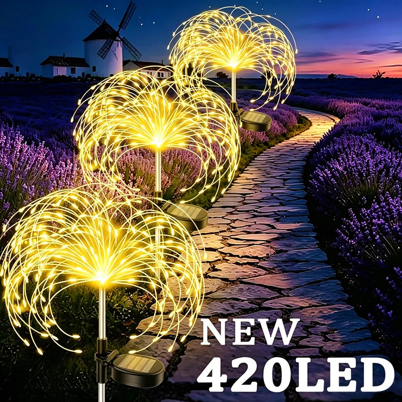 guirlande lumineuse solaire moderne 60 led blanc doré extérieure patio jardin