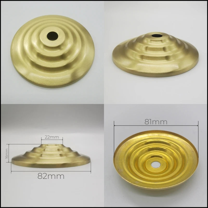 support suspension lampe moderne doré rayonnant concentrique différents disponibles qualité cuivre