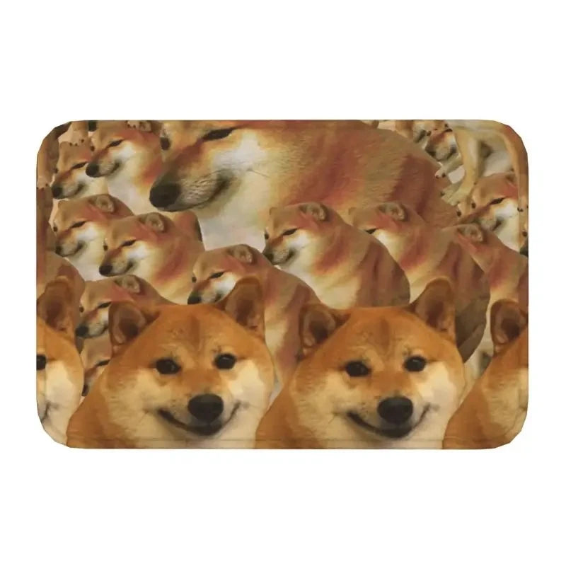 tapis moderne antidérapant pixel art motifs rétro sol bain salonextérieur