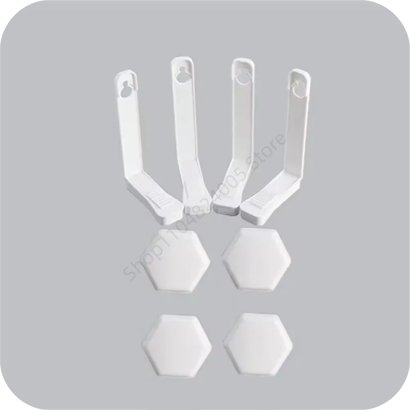 fixations antiderapantes draps housses couettes maison blanc gris modernes minimalistes visibles plastique