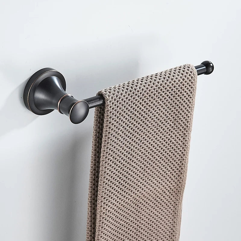 accessoires salle bain porte savon serviette papier toilette moderne noir mat métal anodisé vis