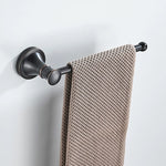 accessoires salle bain porte savon serviette papier toilette moderne noir mat métal anodisé vis