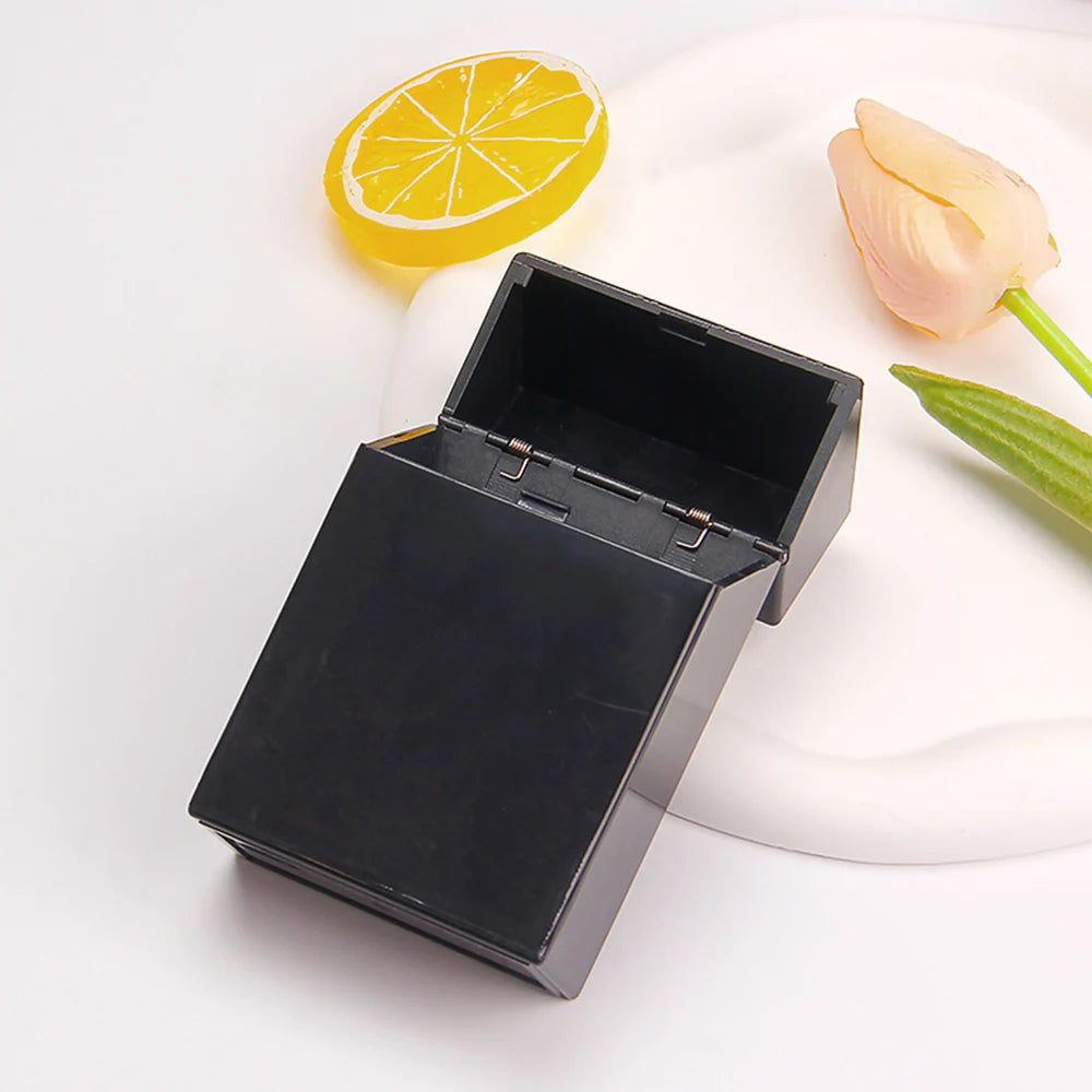 boîte rangement réutilisable métal aluminium moderne rectangle noir argent rose doré bleu respectueux environnement
