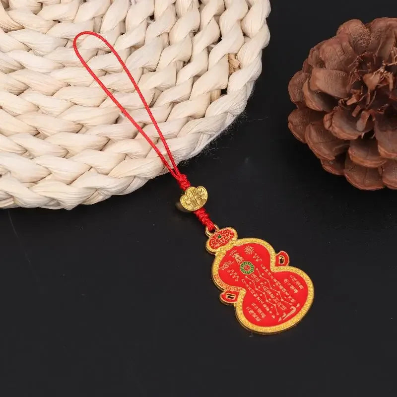 bijou sac élégant motifs géométriques texte chinois or rouge vert bleu noir clocheton doré