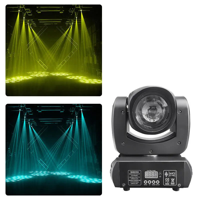 projecteur led professionnel 180w spot effets couleurs gobos dmx scènes dj moderne