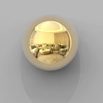 décoration murale boules rondes brillantes blanc doré argenté moderne élégante suspension intérieure