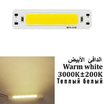 lampe led rectangulaire blanc jaune moderne 60x15mm 50w 5v 3000k 6500k aluminium silicone