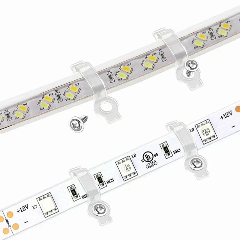 clips transparents vis clips ruban led moderne fixation vis clips transparents