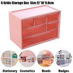 boîtes rangement tiroirs transparents compartiments petits objets boîte murale étudiants organisation accessoire maison