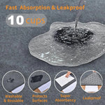tapis absorbant chiens gris doux confortable lavable réutilisable imperméable antidérapant 45x60cm 50x70cm 70x100cm 90x120cm