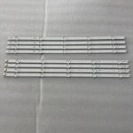bande lumineuse led blanc bleu connecteurs électriques moderne 90mm fixations aluminium sans câble