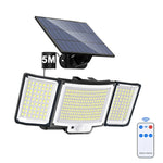 lampe solaire led extérieure imperméable ip65 détecteur mouvement modes éclairage moderne clips