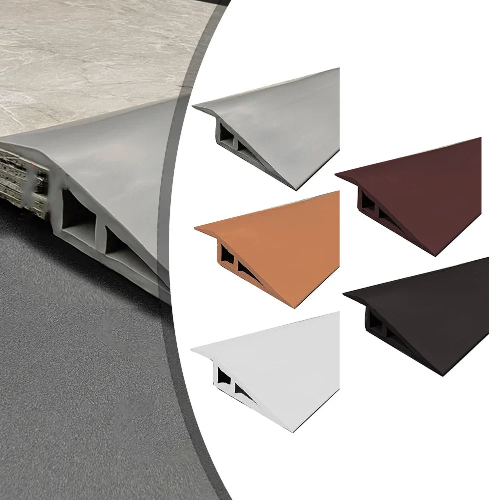 joint transition sol moderne gris marron beige noir adhésif plat lisse finition bord decoration