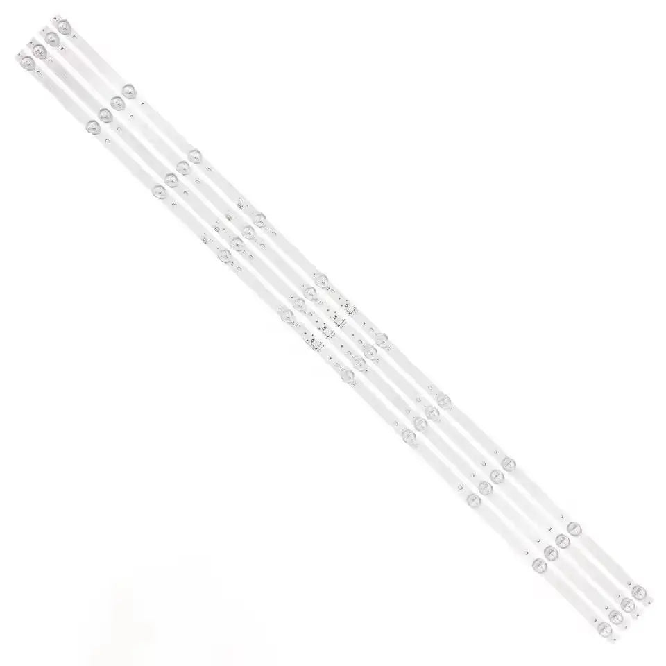 ruban led blanc moderne 990mm 10 leds connecteur kit 4pcs