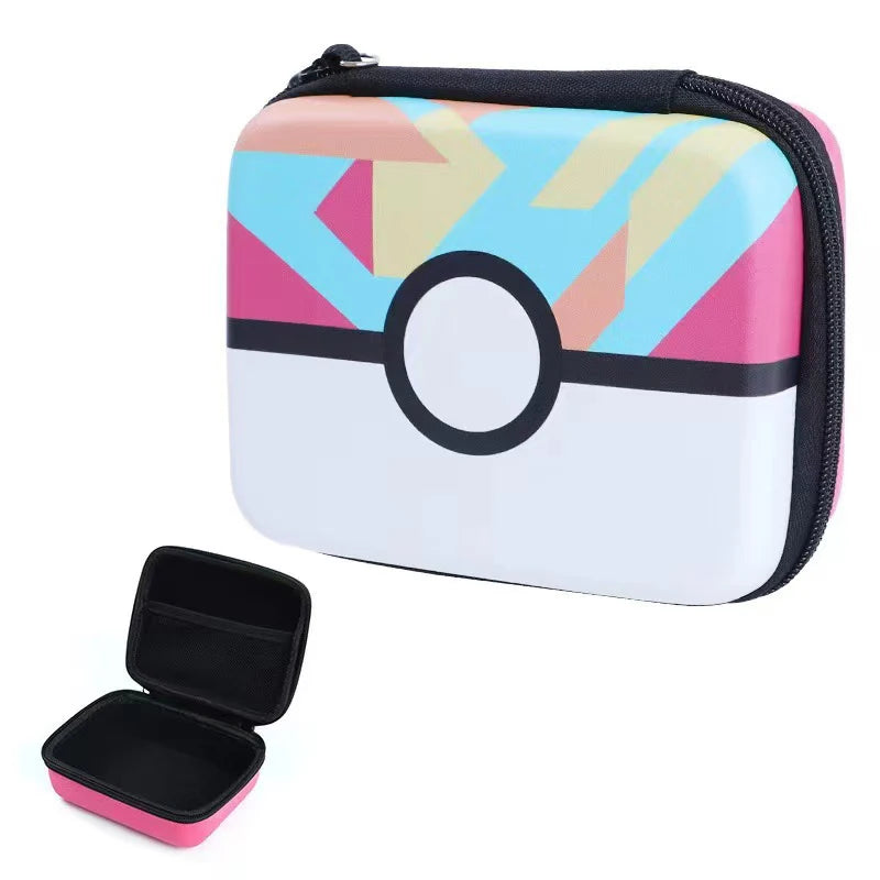 boîtes rangement cartes collection motif pokémon couleurs variées cordon ajustable contemporain