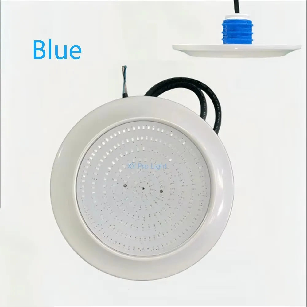 lampe sous marine piscine led rgb blanc bleu moderne ip68 adhésive câble télécommande